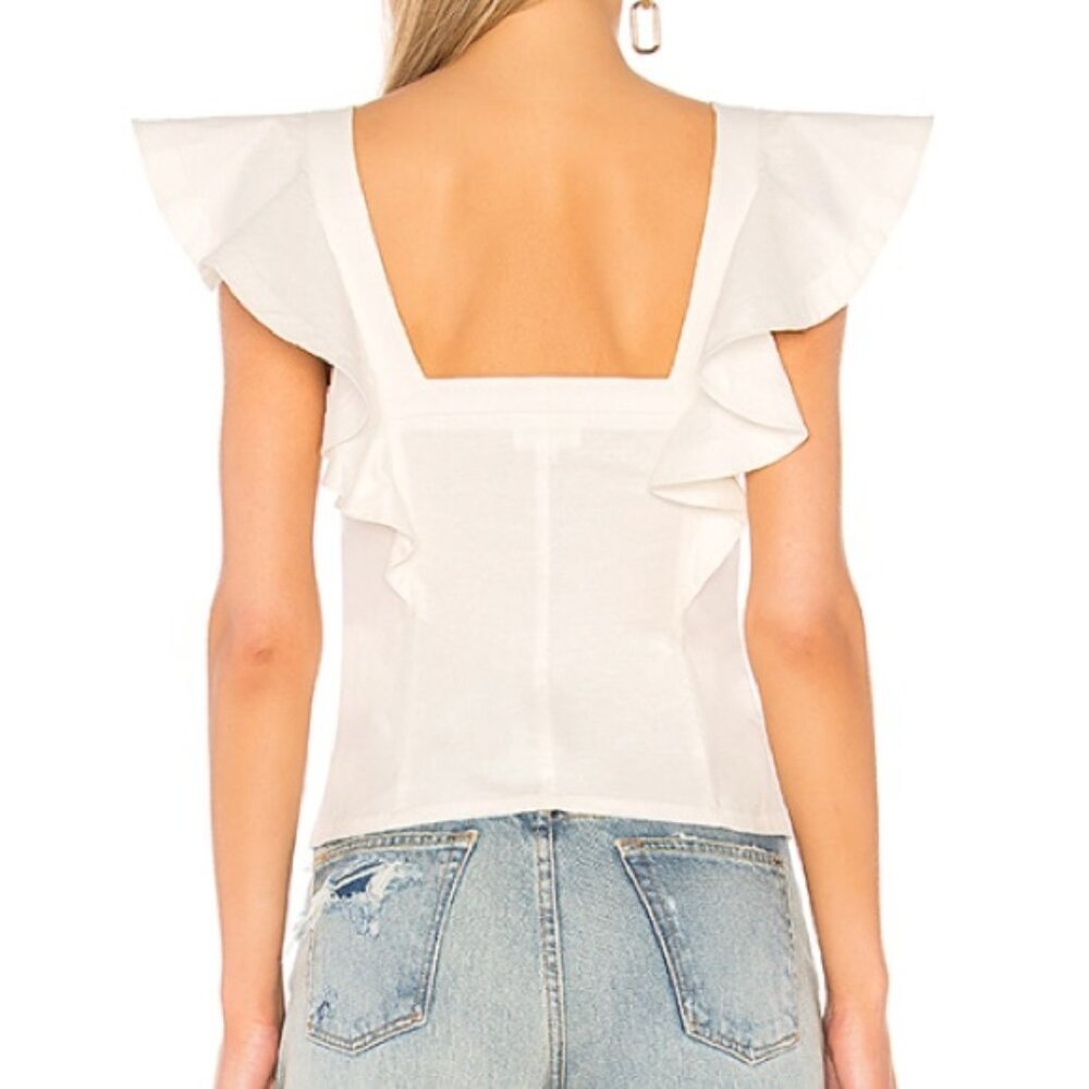 LPA Button Ruffle Tank Top Size XS - Picture 5 of 13